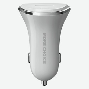 Автомобильное зарядное устройство More Choice АЗУ More Choice AC22QC White