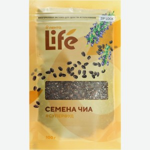 Семена Чиа ЛЕНТА LIFE, Россия, 100 г
