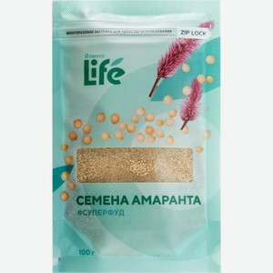 Семена амаранта ЛЕНТА LIFE Очищенные, Россия, 100 г