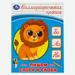 Каллиграфическая пропись. Пишем слоги и слова.