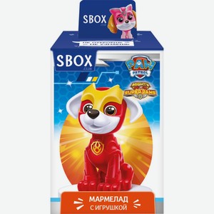 Мармелад SWEET BOX Щенячий патруль с под. вк. ап/ябл/клуб., Россия, 10 г