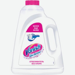 Пятновыводитель и отбеливатель Vanish Oxi Action Кристальная белизна 2л