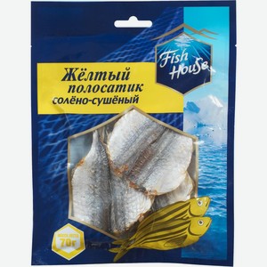 Полосатик Fish House желтый сушено-вяленый 40г