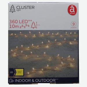 Электрогирлянда Actuel 360 LED, 10 м