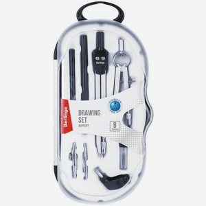 Готовальня черчение Berlingo DS_00808, 13см