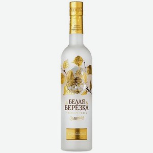 Водка Белая Березка Золотая 40% 1л