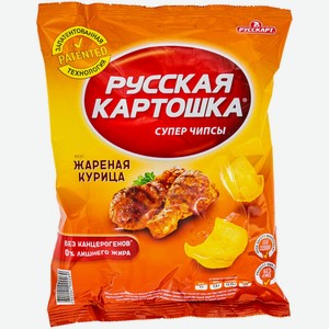 Чипсы картофельные Русская Картошка со вкусом курицы, 200г