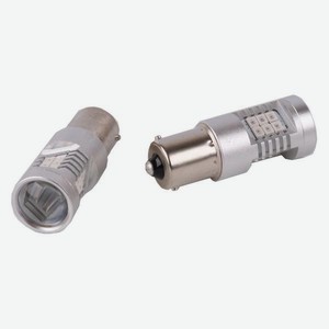 Лампы автомобильные VIZANT LED P21W, красный цвет, 2 шт (B247)