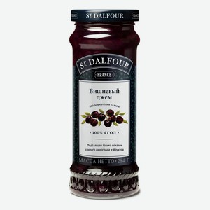 Джем St. Dalfour вишневый без сахара 284 г