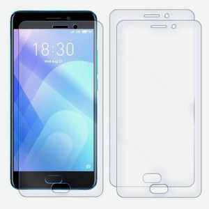 Комплект из 3-x защитных гибридных стекол Krutoff для Meizu M6 Note