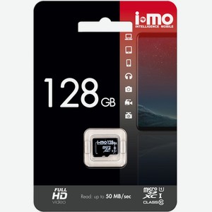 Карта памяти microsdxc IMO 128GB Сlass10 UHS-I