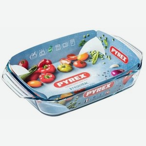Блюдо для запекания Pyrex Optimum с прихватками 3.8л, 39 х 25см Франция