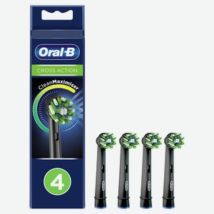 Насадка д/электрической зубной щетки Oral-B CrossAction EB50BRB 4шт