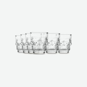 Стопка Briverre Skull, 50мл х 6шт Китай