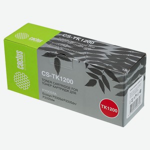Картридж лазерный Cactus CS-TK1200 TK-1200 черный