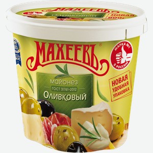 Майонез Махеевъ Оливковый 50.5% 800мл