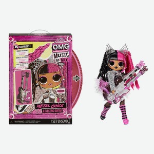 Игрушка L.O.L. Surprise Кукла OMG Remix Rock- Metal Chick and Electric Guitar