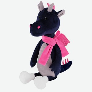 Мягкая игрушка MAXITOYS, Дракон Карл В Шарфике, 25 см