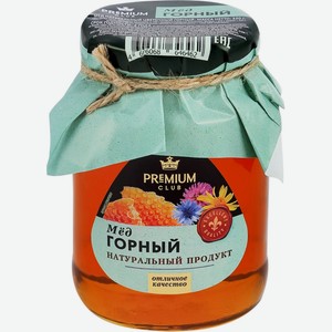 Мед PREMIUM CLUB Горный, Россия, 350 г