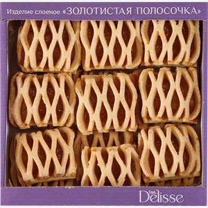 Изделие слоеное DELISSE Золотистая полосочка, 500г
