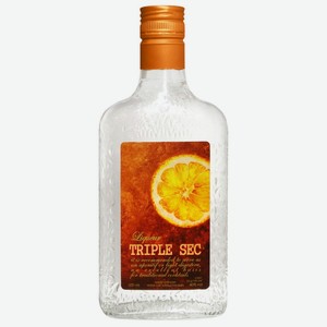Ликер TRIPLE SEC Апельсиновый крепкий, 40%, Россия, 0.5 L