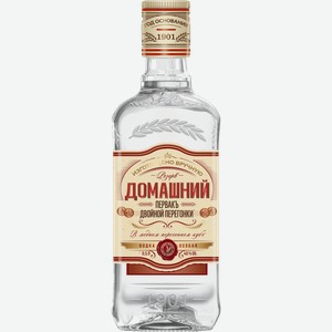 Водка Первак Домашний пшеничный 40% 500мл
