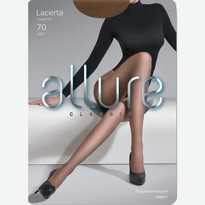 Колготки женские Allure Lacerta 70 черные р.2