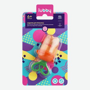 Изделие для прикорма Lubby арт.11394/12,pp c сил. сеткой, от 6 мес