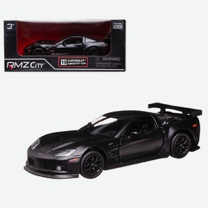 Легковой автомобиль Uni-Fortune «RMZ City Chevrolet Corvette C6-R» металлический, инерционный 1:32, серый