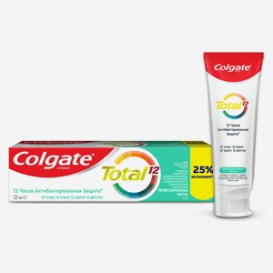 Зубная паста Total 12 Профессиональная чистка гель, 125 мл