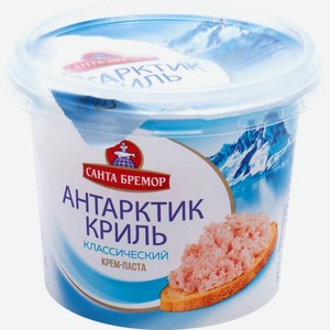 Паста САНТА БРЕМОР из морепродуктов Антарктик-Криль классический, Беларусь, 150 г