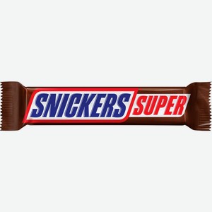Шоколадные батончики SNICKERS Super, Россия, 80 г
