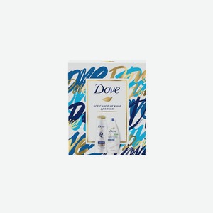 Подарочный набор Dove Красота и Сияние Шампунь 250 мл и крем-гель для душа 250 мл
