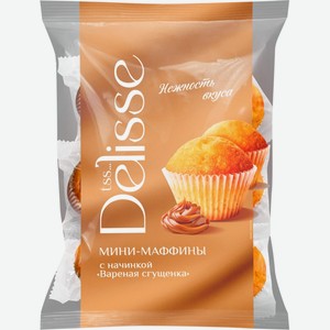 Маффины DELISSE Вареная сгущенка, Россия, 450 г