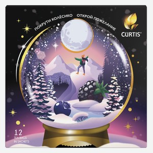 Чай Curtis Winter Magic ассорти, 20г Россия