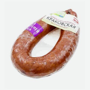Колбаса полукопченая Мясной дом Бородина краковская, 400 г