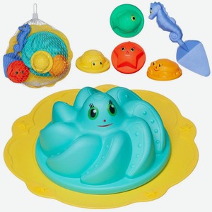 Набор игрушек для песочницы ABtoys «Лучик» 7 предметов