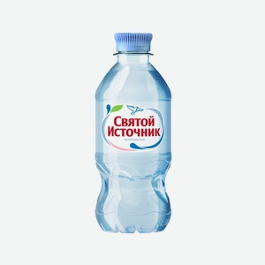 Вода негазированная Святой Источник питьевая, 330 мл