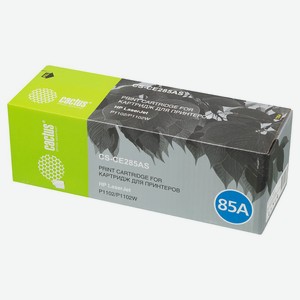 Картридж лазерный Cactus CS-CE285AS CE285A черный