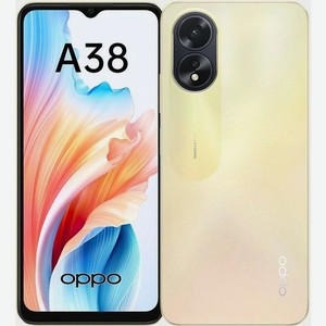 Смартфон OPPO A38 4/128Gb, золотой