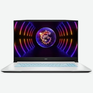 Ноутбук игровой MSI Sword 17 A12VE-808XRU 9S7-17L522-808, 17.3 , IPS, Intel Core i5 12450H 2ГГц, 8-ядерный, 16ГБ DDR5, 512ГБ SSD, NVIDIA GeForce RTX 4050 для ноутбуков - 6 ГБ, Free DOS, белый
