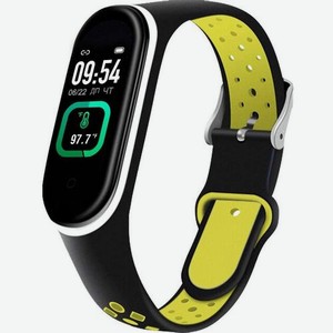 Фитнес-трекер Smarterra FitMaster Ton, 0.96 , черный / черный/желтый [smft-t06]
