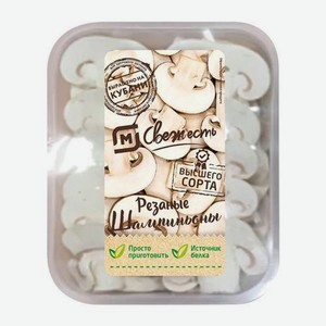 Грибы Шампиньоны Магнит резаные, 300 г