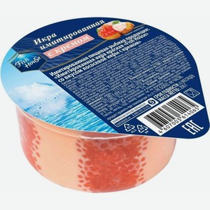 Икра имитированная Fish House со вкусом лососевой икры с кремом, 200г