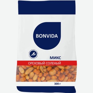 Микс ореховый BONVIDA соленый вкус Чили, Россия, 500 г