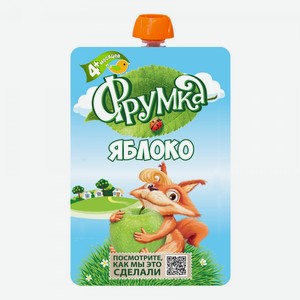 Пюре из яблок Фрумка с 4 мес, 90 г