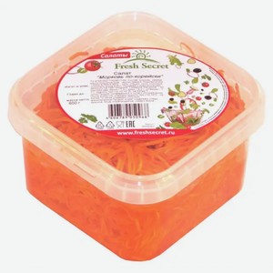 Морковь по-корейски Fresh Secret, 600 г