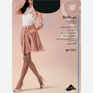Колготки женские SiSi Belle 40 черные р.4