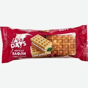 Вафли мягкие Lucky Days с суфле и вишней 122г