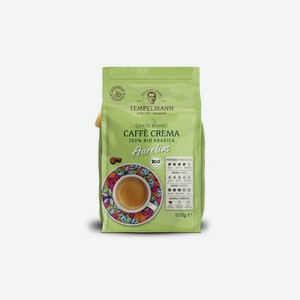 Кофе в зернах Tempelmann Aurelias Caffe Crema BIO натуральный жареный 500 г